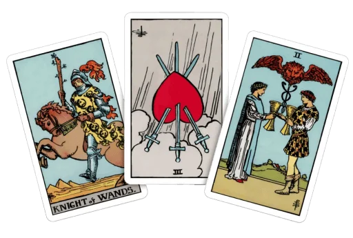 “3-card tarot love reading included with Eva Bloom Soulmate Sketch”